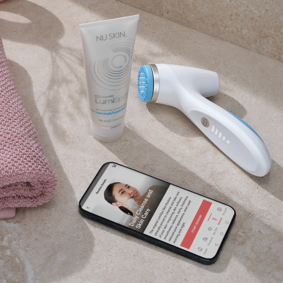 nuskin lumi spa io cleansing device