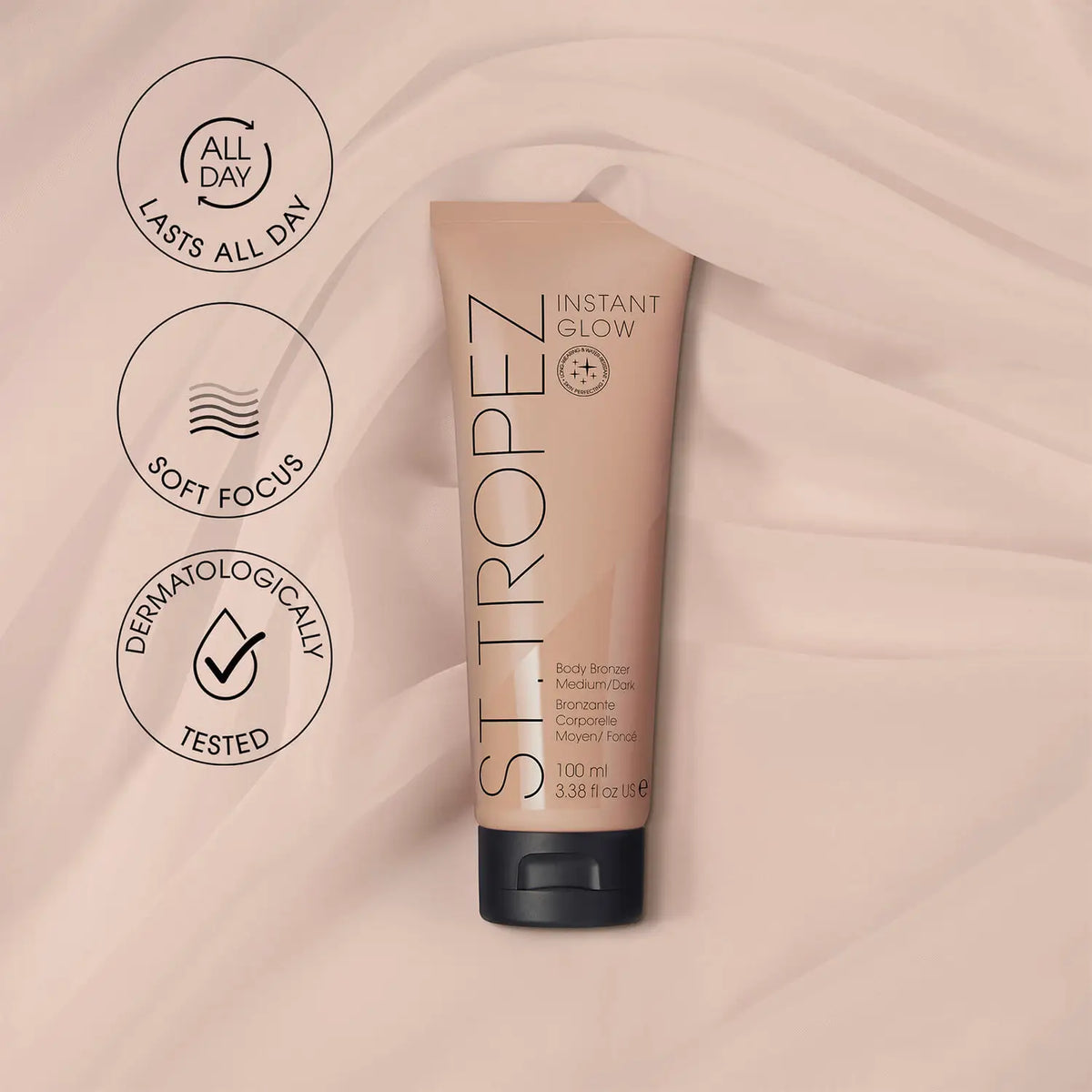 instant glow body moisturiser st tropez